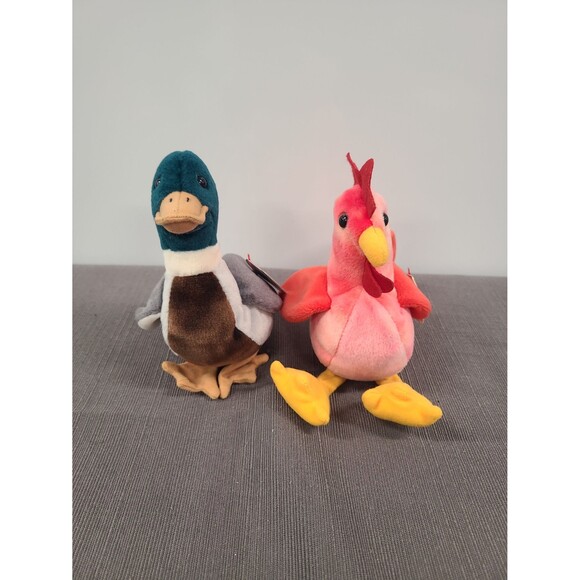 Ty Beanie Babies Strut and Jake - Picture 1 of 3